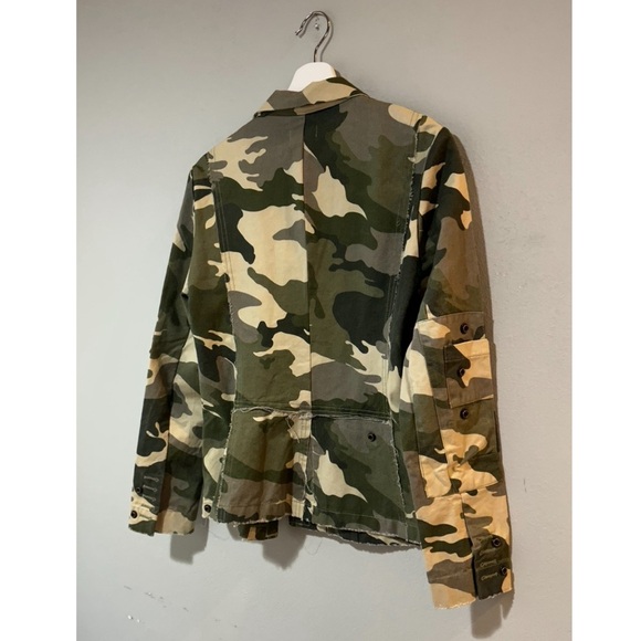 Zadig & Voltaire Green and Black Utility Jacket - Picture 3 of 9